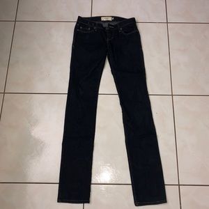 Abercrombie & Fitch low rise skinny jeans